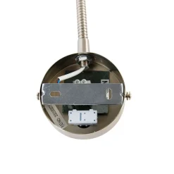 QAZQA Wandlamp staal met flexarm - Karin flex