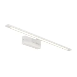 QAZQA Wandlamp wit 62 cm incl. LED IP44 - Jerre