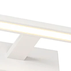 QAZQA Wandlamp wit 62 cm incl. LED IP44 - Jerre