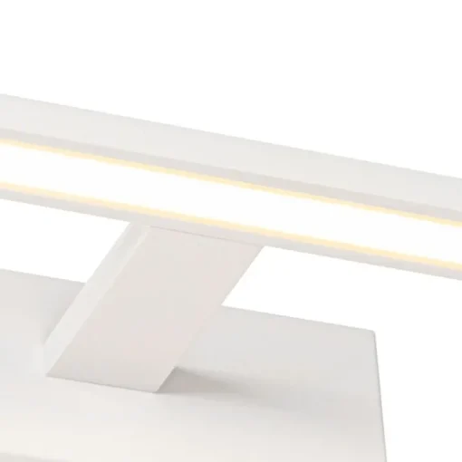 QAZQA Wandlamp wit 62 cm incl. LED IP44 - Jerre