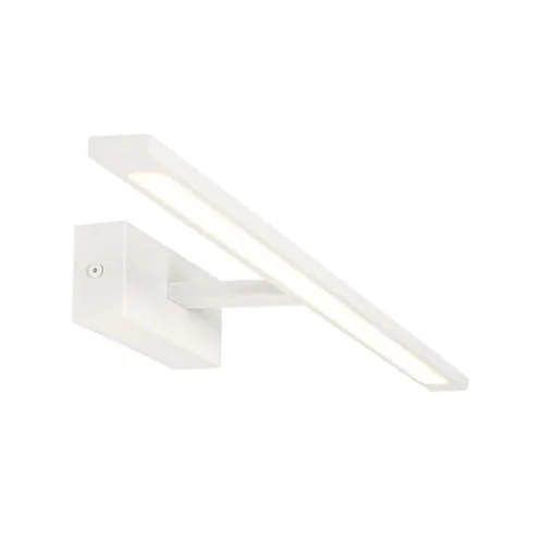 QAZQA Wandlamp wit 62 cm incl. LED IP44 - Jerre