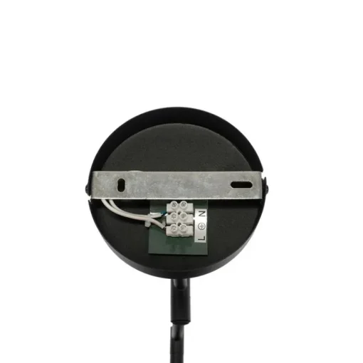 QAZQA Wandlamp zwart met zwarte kap en verstelbare arm - Ladas Deluxe